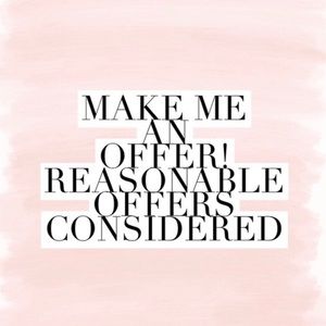 Make me an offer! 😊